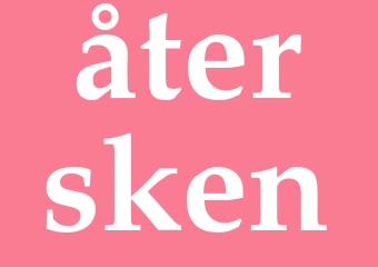 Synonym återsken