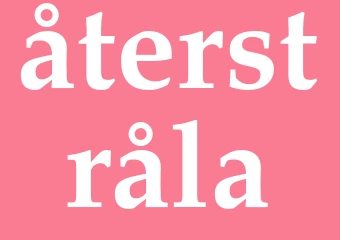 Synonym återstråla