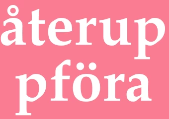 Synonym återuppföra