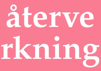 Synonym återverkning