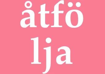 Synonym åtfölja