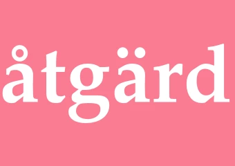 Synonym åtgärd