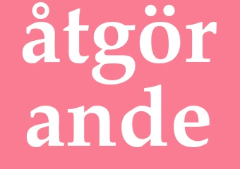 Synonym åtgörande