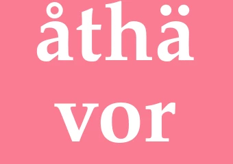 Synonym åthävor