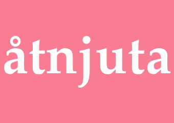 Synonym åtnjuta