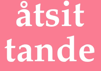 Synonym åtsittande