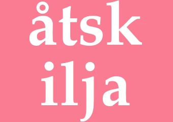 Synonym åtskilja