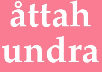 Synonym åttahundra