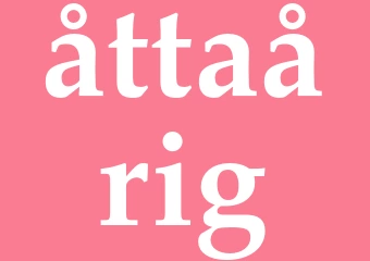 Synonym åttaårig