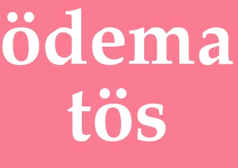Synonym ödematös