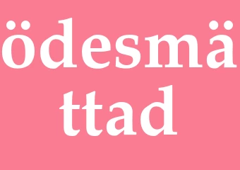 Synonym ödesmättad
