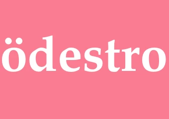 Synonym ödestro