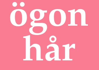 Synonym ögonhår