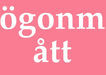 Synonym ögonmått