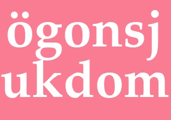 Synonym ögonsjukdom