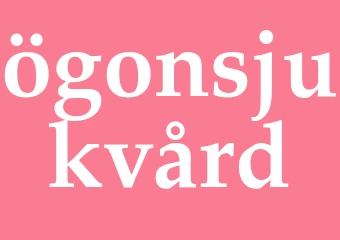Synonym ögonsjukvård