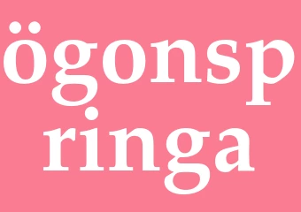 Synonym ögonspringa