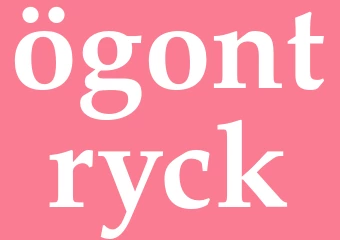 Synonym ögontryck
