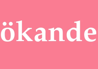Synonym ökande