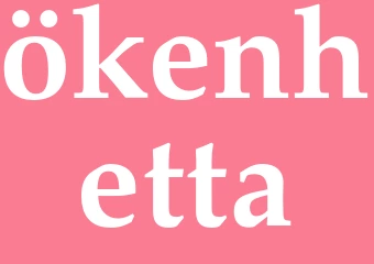 Synonym ökenhetta