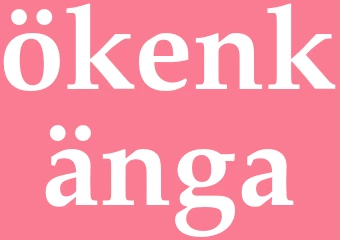 Synonym ökenkänga