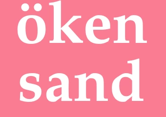 Synonym ökensand