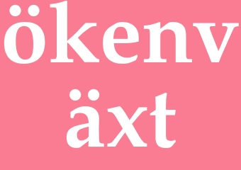 Synonym ökenväxt