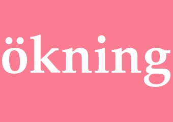 Synonym ökning