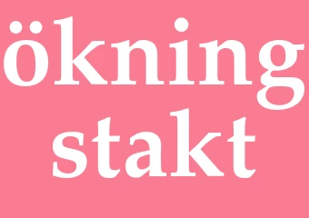 Synonym ökningstakt