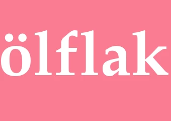 Synonym ölflak