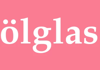 Synonym ölglas