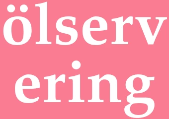 Synonym ölservering