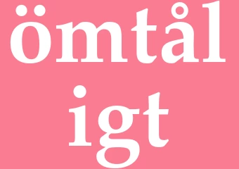 Synonym ömtåligt