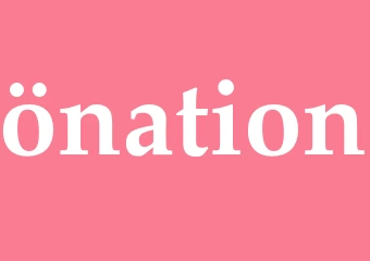 Synonym önation