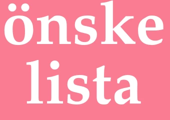 Synonym önskelista