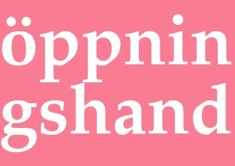 Synonym öppningshand