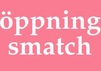 Synonym öppningsmatch