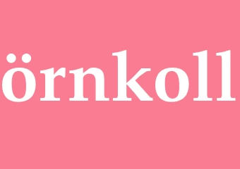 Synonym örnkoll