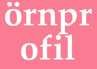 Synonym örnprofil