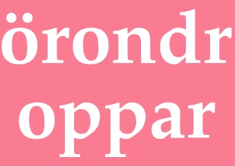 Synonym örondroppar