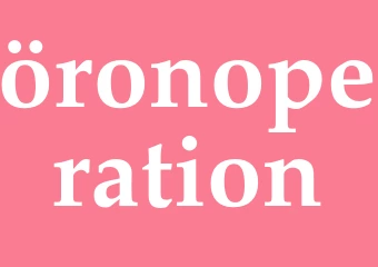 Synonym öronoperation