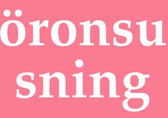 Synonym öronsusning