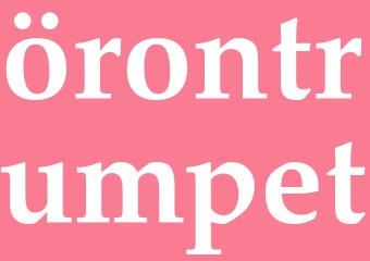 Synonym örontrumpet