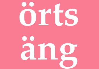 Synonym örtsäng