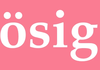Synonym ösig