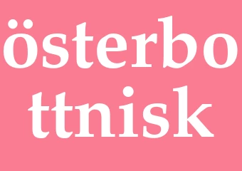 Synonym österbottnisk