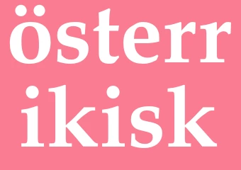 Synonym österrikisk