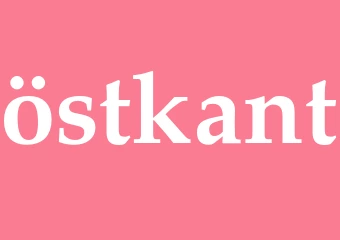 Synonym östkant