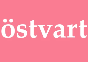 Synonym östvart