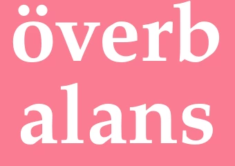 Synonym överbalans
